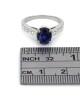 3.12ct Ceylon Sapphire and Diamond Ring